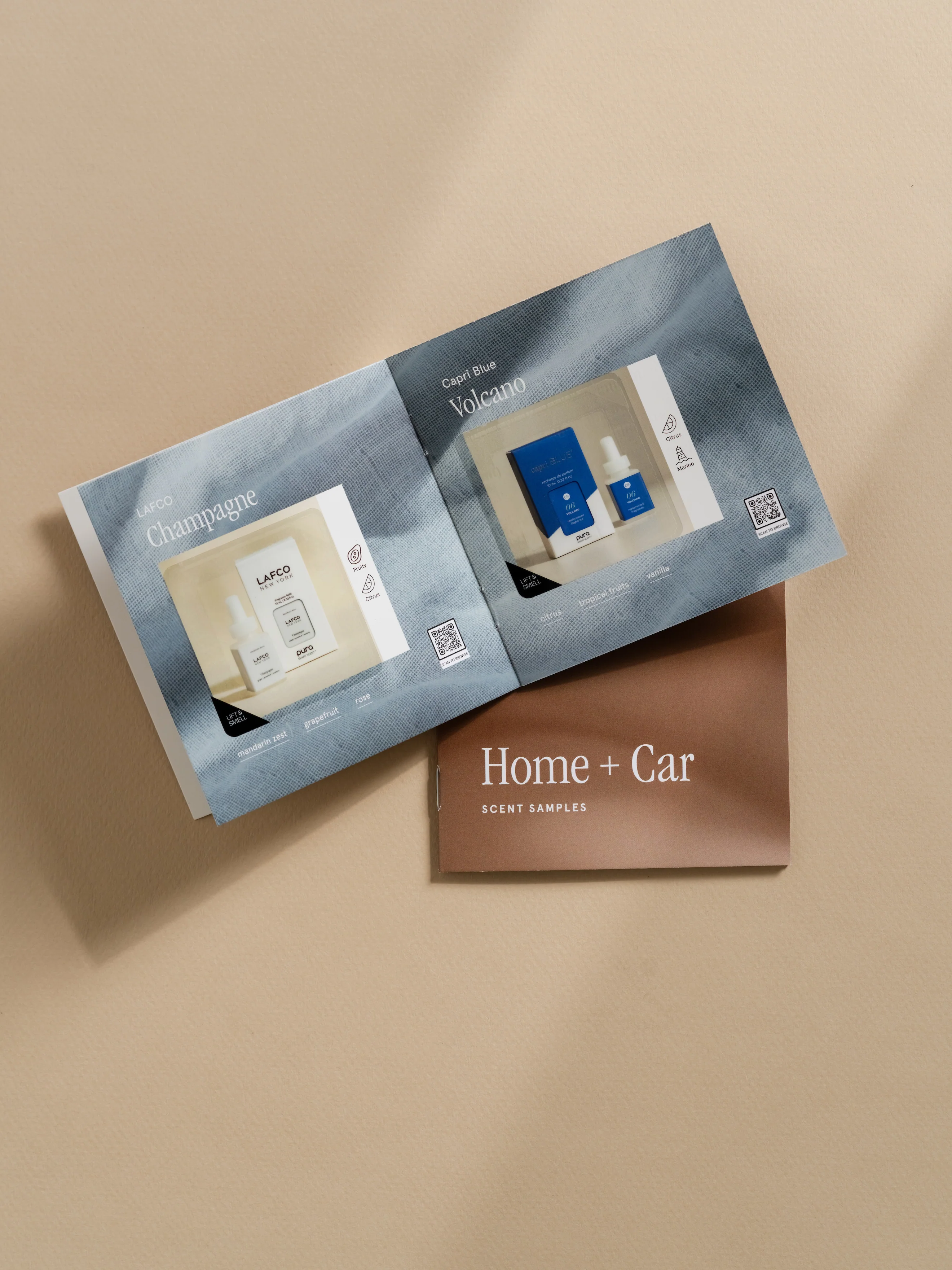 Home & Car Scent Sample Booklet
